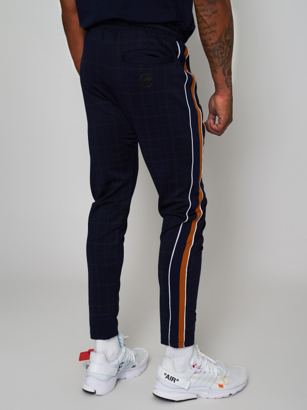 mens striped joggers