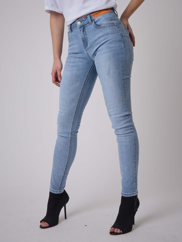 Skinny fit push up jeans