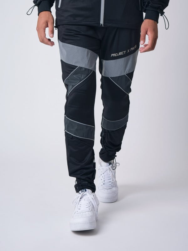 Reflective biker pants