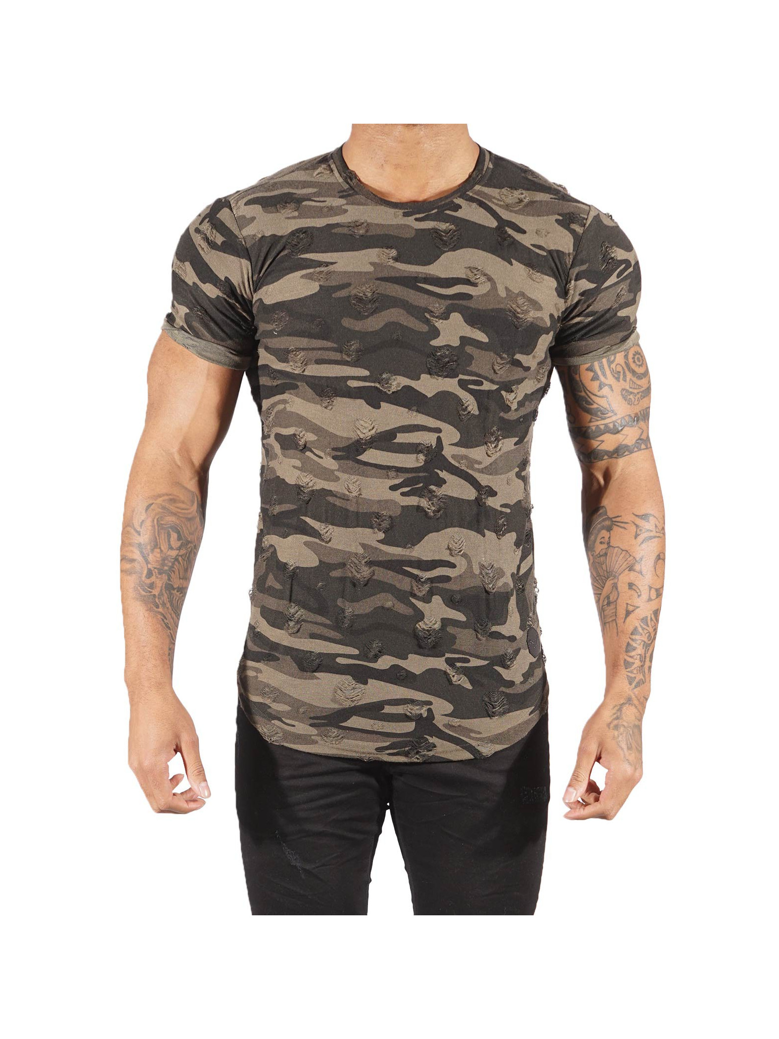 Men's Camouflage T-Shirt Project X Paris