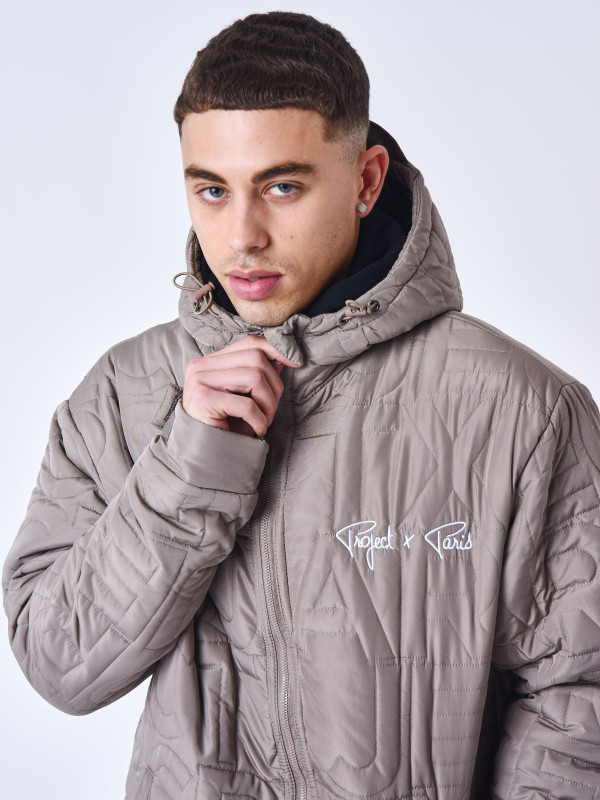 Quilted hooded jacket - Mole