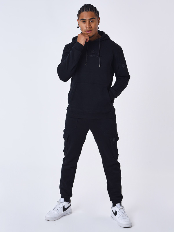 Techwear hoodie - Black
