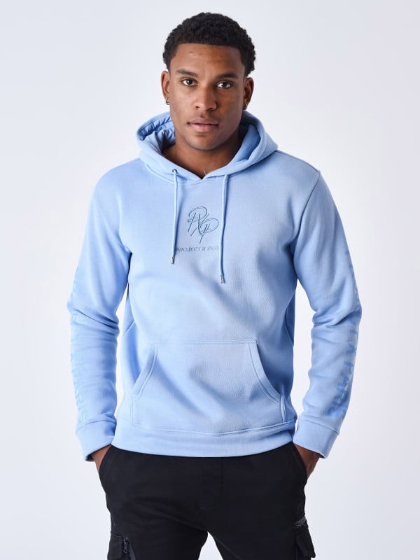 Logo hoodie - Cashmere blue