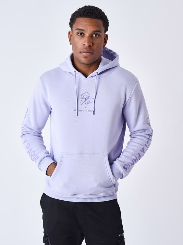 Logo hoodie - Purple heather