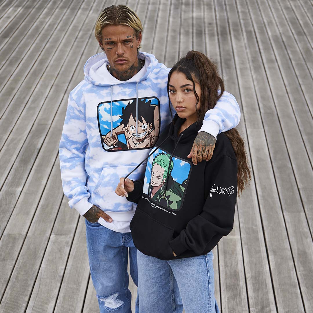 The Marginal Service Anime Hoodie Long Sleeve Streetwear Women Men